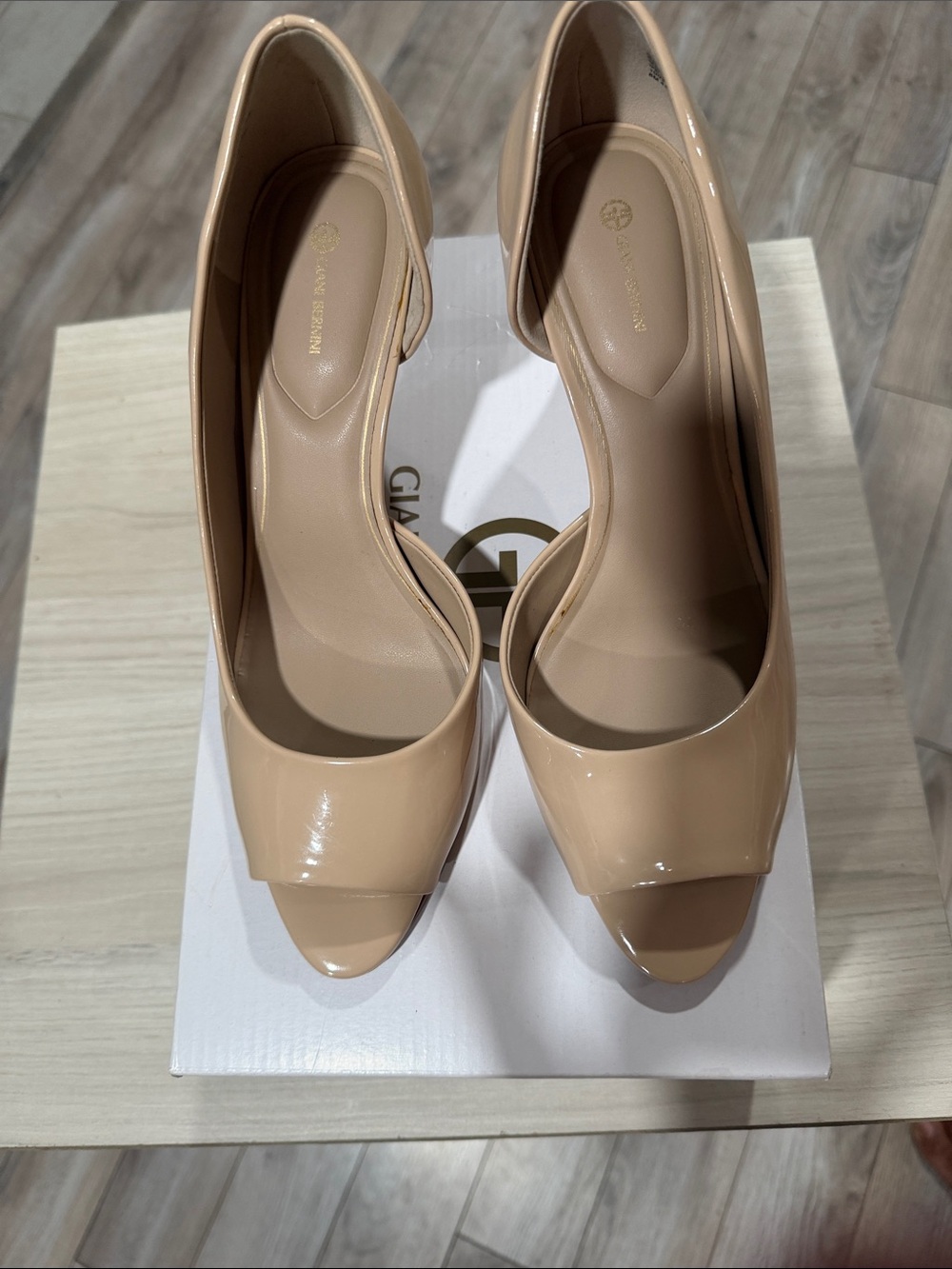Giani Bernini Clay Nude Slip-On Mule